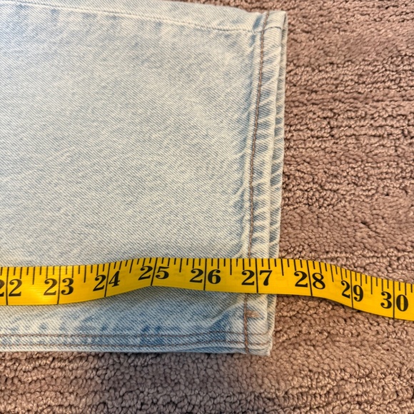 NWT American Eagle High Rise Baggy Straight Jeans - Picture 6 of 7